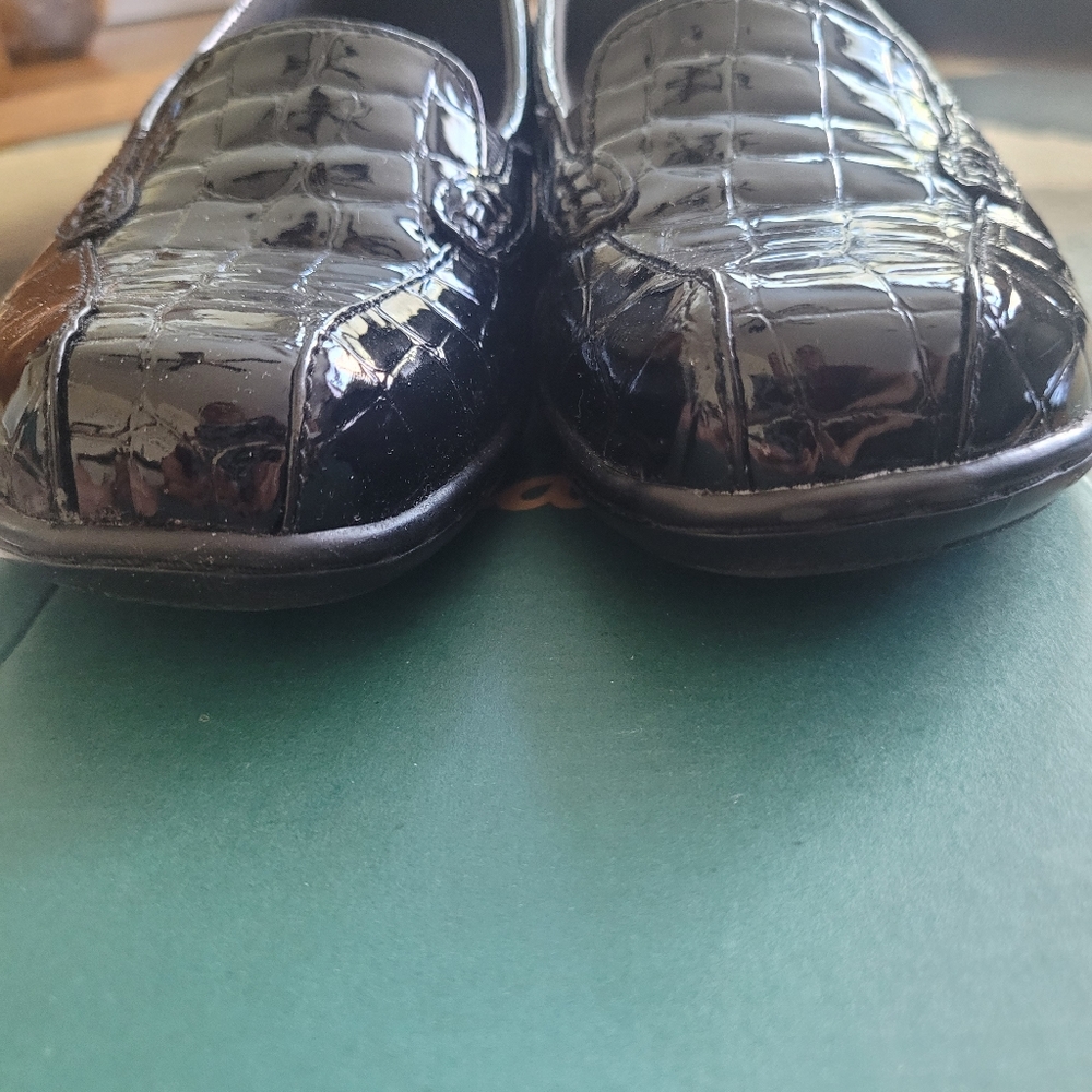 Clarks Bayou black Loafers 7.5M